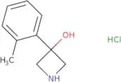 3-(2-Methylphenyl)azetidin-3-ol hydrochloride