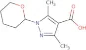 3,5-Dimethyl-1-(oxan-2-yl)-1H-pyrazole-4-carboxylic acid