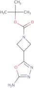 tert-Butyl 3-(5-amino-1,3,4-oxadiazol-2-yl)azetidine-1-carboxylate