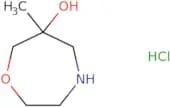 6-Methyl-1,4-oxazepan-6-ol hydrochloride