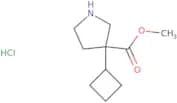 Methyl 3-cyclobutylpyrrolidine-3-carboxylate hydrochloride