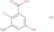 3-Amino-2-chloro-5-hydroxybenzoic acid hydrochloride