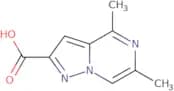 4,6-Dimethylpyrazolo[1,5-a]pyrazine-2-carboxylic acid