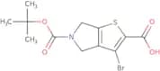 3-Bromo-5-[(tert-butoxy)carbonyl]-4H,5H,6H-thieno[2,3-c]pyrrole-2-carboxylic acid