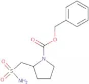 Benzyl 2-(sulfamoylmethyl)pyrrolidine-1-carboxylate