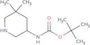 tert-Butyl N-(5,5-dimethylpiperidin-3-yl)carbamate