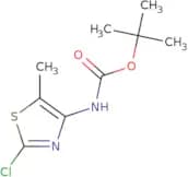 tert-Butyl (2-chloro-5-methylthiazol-4-yl)carbamate