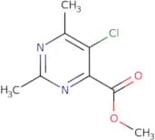 Methyl 5-chloro-2,6-dimethylpyrimidine-4-carboxylate