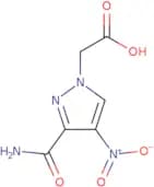2-(3-Carbamoyl-4-nitro-1H-pyrazol-1-yl)acetic acid