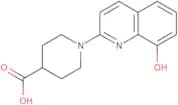 1-(8-Hydroxyquinolin-2-yl)piperidine-4-carboxylic acid
