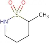 Tetrahydro-​6-​methyl-​2H-​1,​2-thiazine 1,​1-​dioxide