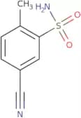 5-Cyano-2-methylbenzene-1-sulfonamide