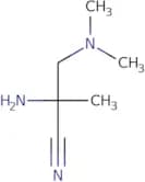 2-Amino-3-(dimethylamino)-2-methylpropanenitrile