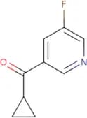 3-Cyclopropanecarbonyl-5-fluoropyridine