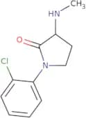 1-(2-Chlorophenyl)-3-(methylamino)pyrrolidin-2-one