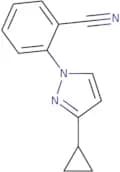 2-(3-Cyclopropyl-1H-pyrazol-1-yl)benzonitrile