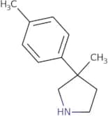 3-Methyl-3-(4-methylphenyl)pyrrolidine