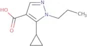 5-Cyclopropyl-1-propyl-1H-pyrazole-4-carboxylic acid