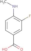 3-Fluoro-4-(methylamino)benzoic acid