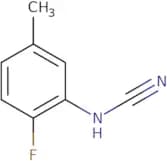 [(2-Fluoro-5-methylphenyl)amino]carbonitrile