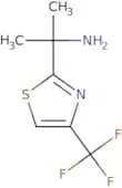 2-[4-(Trifluoromethyl)-1,3-thiazol-2-yl]propan-2-amine
