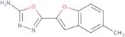 5-(5-Methyl-1-benzofuran-2-yl)-1,3,4-oxadiazol-2-amine