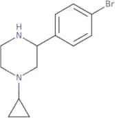 3-(4-Bromophenyl)-1-cyclopropylpiperazine