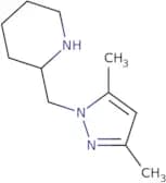 2-[(3,5-Dimethyl-1H-pyrazol-1-yl)methyl]piperidine