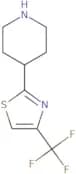 4-[4-(Trifluoromethyl)-1,3-thiazol-2-yl]piperidine