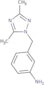 3-[(Dimethyl-1H-1,2,4-triazol-1-yl)methyl]aniline