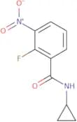 N-Cyclopropyl-2-fluoro-3-nitrobenzamide