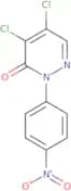 4,5-Dichloro-2-(4-nitrophenyl)-2,3-dihydropyridazin-3-one
