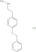 {2-[4-(Benzyloxy)phenyl]ethyl}(methyl)amine hydrochloride