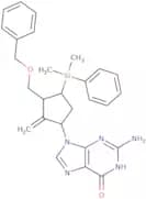 6-o-Benzyl-4-dehydroxy-4-dimethylphenylsilyl entecavir