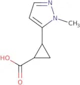 rac-(1R,2R)-2-(1-Methyl-1H-pyrazol-5-yl)cyclopropane-1-carboxylic acid