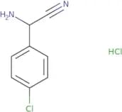 2-Amino-2-(4-chlorophenyl)acetonitrile hydrochloride