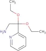 2,2-Diethoxy-2-(pyridin-2-yl)ethan-1-amine
