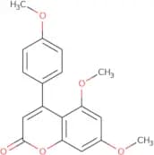 5,7,4'-Trimethoxy-4-phenylcoumarin