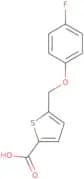 5-(4-Fluorophenoxymethyl)thiophene-2-carboxylic acid