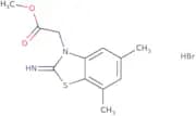 Methyl 2-(2-imino-5,7-dimethylbenzo[D]thiazol-3(2H)-yl)acetate hydrobromide