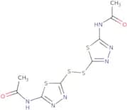Bis(2-acetamido-1,3,4-thiadiazol-5-yl) disulfide