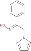 N-[1-Phenyl-2-(1H-pyrazol-1-yl)ethylidene]hydroxylamine