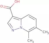 6,7-Dimethylpyrazolo[1,5-a]pyridine-3-carboxylic acid