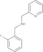 (2-Fluoro-benzyl)-pyridin-2-ylmethyl-amine