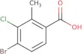 4-Bromo-3-chloro-2-methylbenzoic acid
