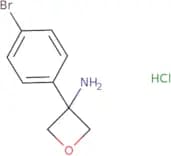 3-(4-Bromophenyl)oxetan-3-amine hydrochloride