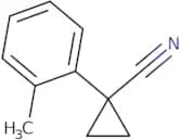 1-(2-Methylphenyl)cyclopropane-1-carbonitrile