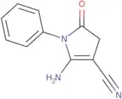 2-Amino-5-oxo-1-phenyl-4,5-dihydro-1H-pyrrole-3-carbonitrile