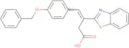3-(1,3-Benzothiazol-2-yl)-4-[4-(benzyloxy)phenyl]but-3-enoic acid