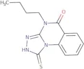 4-Butyl-1-sulfanyl-4H,5H-[1,2,4]triazolo[4,3-a]quinazolin-5-one